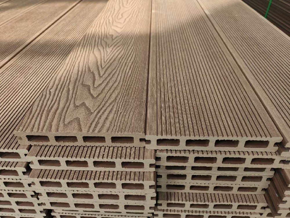 方孔木塑地板厂家直供 大量现货